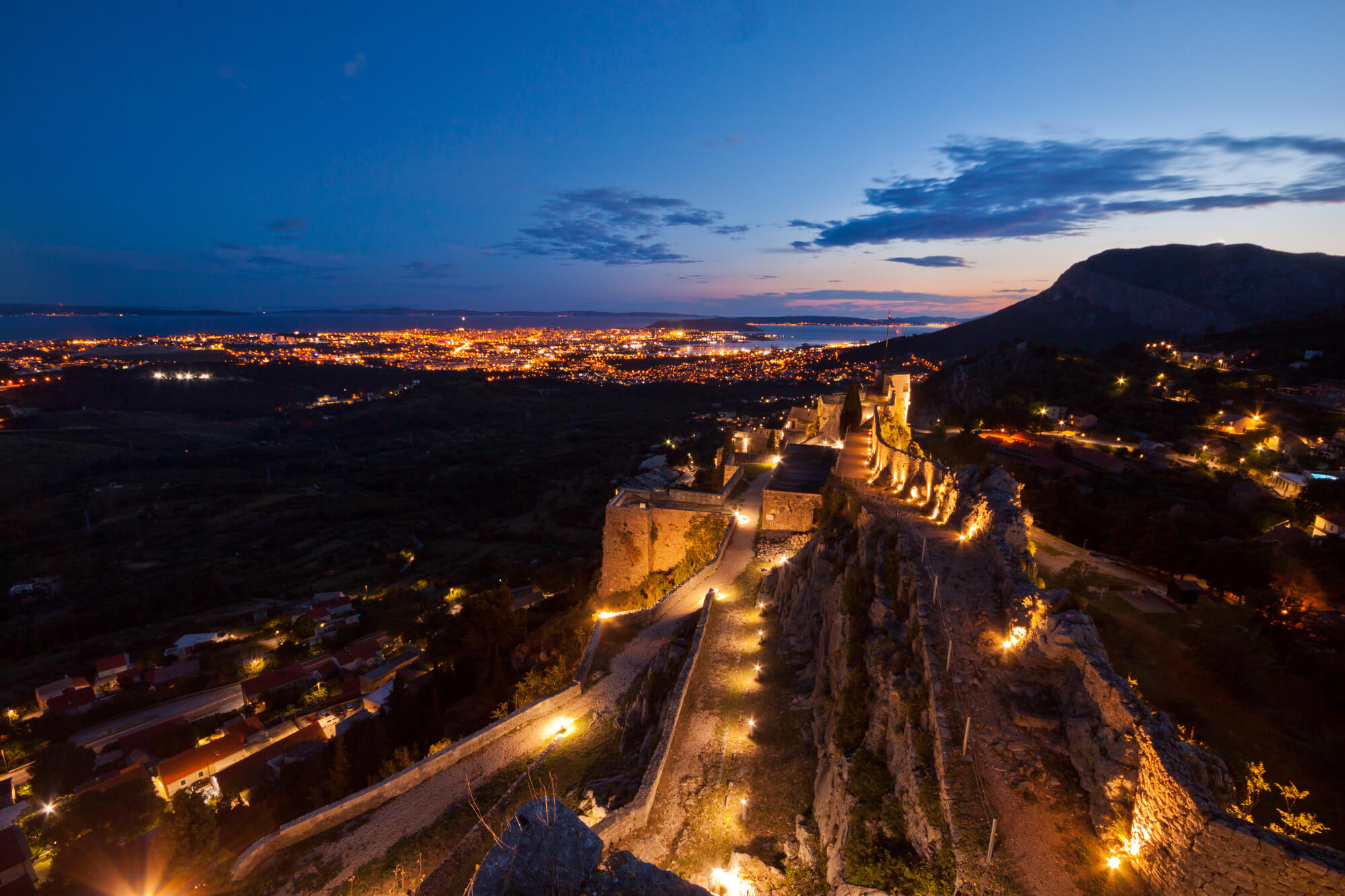 klis fortress view day