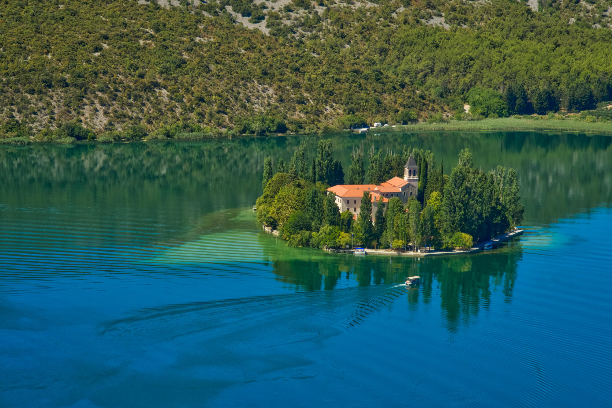 krka national park visovac